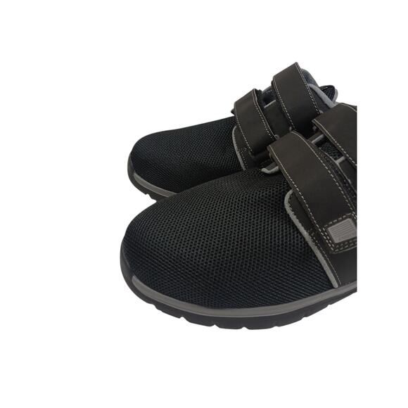 MEN'S ANODYNE DIABETIC COMFORT SHOES BLACK W/DOUBLE STRAPS SZ 11.5 W - Picture 3 of 10